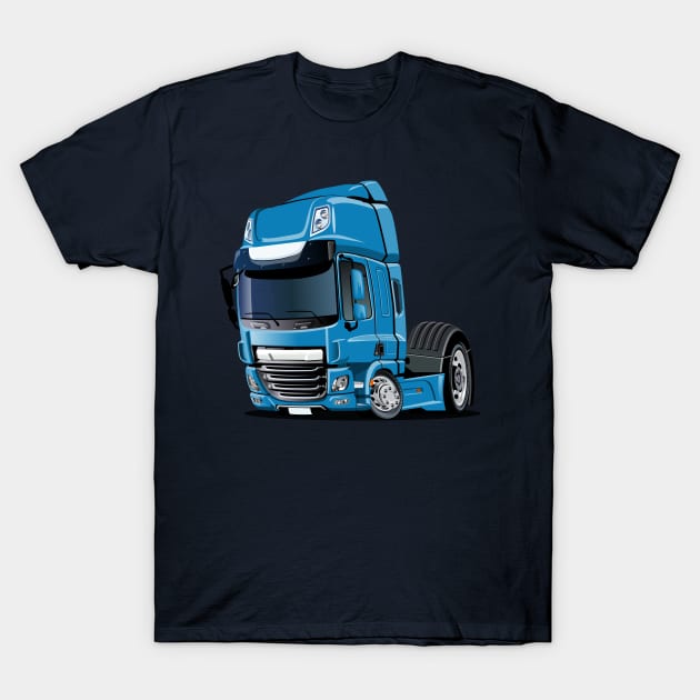 Cartoon truck T-Shirt by Mechanik